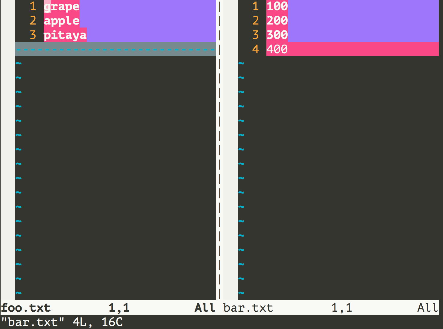 vim-diff